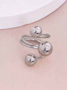 1pc Asymmetrical Planet Vintage Style Handmade Ring For Women/Couples, Finger Ring