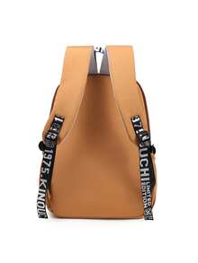 卡皮巴拉新款学生书包初中生大容量双肩包水豚卡通耐脏轻便双肩包