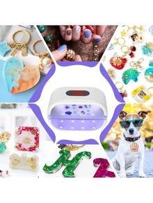 36W UV Curing Light, Resin Specific, Dual-Sided Fast Curing, 3-Speed Adjustable, Digital Display, Suitable For Crafts - Multicolor - View 6