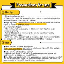 HGKJ Car Anti-Fog Spray, Glass Anti-Fog Coating Agent, Defogging Agent, Car Care, Windshield, Auto Parts - Black - View 12