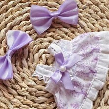 新款10厘米娃娃衣服，高品质可爱公主蕾丝裙替换装，批发适用于娃娃 - 彩色 - 查看 10