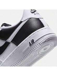 Nike 大童新款经典 Air Force 1 百搭耐穿透气低帮休闲运动鞋 - 白色 - 查看 9
