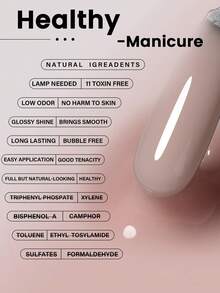 YOKEFELLOW 15克美甲延长胶，裸粉色果冻胶，增厚强韧指甲，持久耐用，可卸除UV/LED凝胶，美甲沙龙理想之选，适合女性和女孩，也是节日送礼的完美选择。 - 彩色 - 查看 7