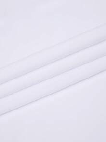 1 Pc Classic Mens Solid Business Shirt Slim Fit Button Down Office Work Formal Casual Wear Essential - trắng - Xem 5