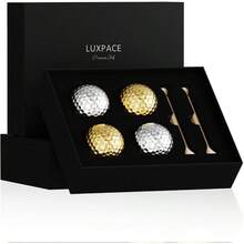 2Layers Premium Golf Ball  Performan Golf Ball For Distan And Straighter Shots, Personalized Antique Gifts For Men Golf Tees Gift Set - Standard+2+Golden+++2+Silvery - View 2