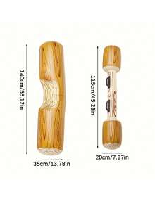 2pcs/4pcs Wood Grain Swimming Rings, Thick Inflatable Wooden Boat Floats For Pool Party, Christmas - Multicolor - View 6