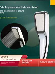 3 szt./zestaw 300-otworowa ręczna głowica prysznicowa wysokociśnieniowa, wysokiej jakości spryskiwacz oszczędzający wodę, kwadratowa głowica prysznicowa z tworzywa ABS z wieloma otworami, niski przepływ wody i system natrysku deszczowego o wysokim ciśnieniu, wytrzymały kwadratowy kształt z tworzywa sztucznego, łatwy montaż, akcesorium łazienkowe, idealne do łazienek w domu i hotelu, niezbędne w nowoczesnych łazienkach i kamperach, ulepsz swoją łazienkę, aby zapewnić sobie luksusowe doznania kąpielowe, idealny prezent świąteczny i na remont łazienki