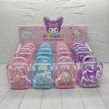 1件装三丽鸥大耳狗拉杆旅行箱收纳盒橡皮擦娃娃废品橡皮擦