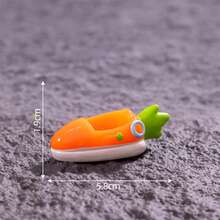 6 Stücke Halloween & Weihnachts Astronauten-Kaninchen Heim Tier Harz Kunsthandwerk Miniaturdekoration Landschaft Accessoires zum selbermachen