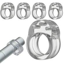 PVC Door Handle Protector, Anti-Collision Ring, Door Handle Bumper Guard - Select Different Hole Diameter According To The Thickness Of The Door Handle