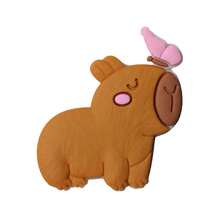 Rubberized Appliques For Capybara Bows And Headbands - Nâu 2 - Xem 1
