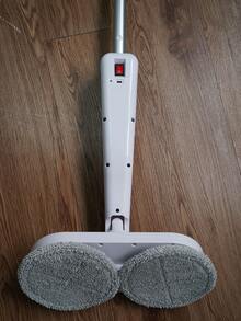 Trapeador eléctrico con depósito de agua y aspersor. Limpieza profunda sin esfuerzo. - Blanco - Ver 2