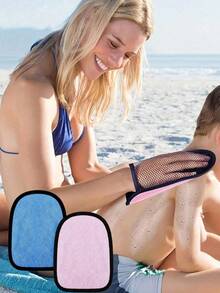 Sand Wiping Glove Beach Sand Cleaning Glove Beach Sand Wiping Cloth Suitable For Beach, Sandpit, Beach Activities, Water Activities, Beach Occasions, Sea And Beach Accessories