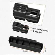 NetHong Large Dish Drainer Rack Kitchen Sink Drying Rack Bowl Plate Holder 360°Drip Tray - Negro B - Ver 9