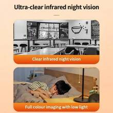 5MP迷你WIFI 4G监控摄像头无线IP摄像头夜间智能家居婴儿监视器视觉CCTV监控摄像头安全摄像头