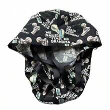 Cappellino casual in poliestere stampato a motivi cartoni animati, adatto per sport e tutti i periodi dell'anno