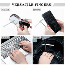 1pc Unique Hollow Smoking Ring - Add A Stylish Touch To Your Cigarette Experience!Hand Smoking Ring Cigarette Holder, Thick Smoke Rack Holder Clip, Hand Bones Alloy Steel Cigarette Ring Holder, Smoking Accessories