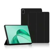 Carcasa trasera de TPU suave con tapa plegable de triple pliegue, compatible con el caso para Honor Pad X8A 11''/Honor Pad X9 11 pulgadas 2024 (ambos Honor Pads X9 son de 11 pulgadas)/ X8 Pro 11.5''/Compatible con Matepad SE 11 2024/Compatible con Matepad 11.5S/Honor Pad X9A 2025/Honor Pad X9 Pro 11.5 pulgadas/Compatible con HUAWEI MatePad 11.5" 2023 2024 - Negro - Ver 12