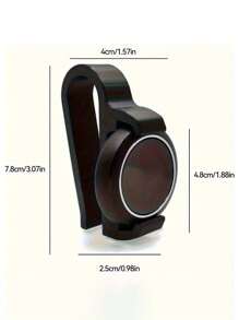 1 Stück Autohalterung für Ooono Codriver1 Radarwarner - hitzebeständig bis zu 90°C, verstärkte Klemmen für sicheren Halt, einfache Montage an Sonnenblende/Armaturenbrett (Radarwarner nicht enthalten), Fahrzeugzubehör, stilvolles Clip-Design, hitzebeständige Materialien, Fahrzeugtechnik, kompaktes Design, langanhaltend Zubehör, Reiseessentials für Frauen, Aufbewahrungsorganizer, Rückkehr zur Schule, Schlafsaal-Aufbewahrung