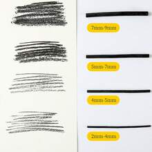 28pcs Left-Handed Charcoal Sticks Sketching Charcoal Pencils Charcoal Art Charcoal Bars Charcoal Pencils Carbon Sticks For Student Art Supplies - Multicolor - View 8