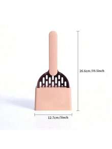 PETSIN Cat Litter Scoop Plastic Cat Litter Shovel With Base Self Cleaning Cat Litter Box Shovel Kitten Toilet Clean Tools Cat Supplies - Multicolor - View 7