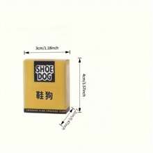 1 Schuh-Reinigungsradierer - ein effektiver Fleckenentferner, Geruchsentferner und Poliermittel für Sportschuhe und Stiefel, ein multifunktionales Trockenreinigungswerkzeug - einfach anzuwenden