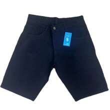 Kit 4 Random Bermuda Jeans Black Light Dark Medium Men's With Elastane SLIM Direct From The Premium Factory Various Washes - 彩色 - 查看 6