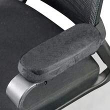 1 pièce Coussin d'accoudoir ergonomique en mousse à mémoire de forme pour chaise de bureau - Coussin de soutien pour le coude à ajustement universel pour soulager la pression, housse d'accoudoir confortable pour chaise de bureau, fauteuil roulant, fournitures scolaires, rentrée des classes