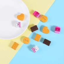 DOMG 16 Pcs Cute Fruit Shaped Erasers Kids - Fun Food Erasers Classroom Rewards & Party Favors