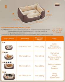 Pet Bed & Crate Mat - Coffee Brown and Beige - View 4