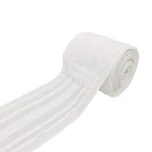 1 băng keo xếp ly rèm cửa đa năng 5m/10m, thích hợp cho thanh treo, móc có thể điều chỉnh, móc bốn chấu, móc chữ S, móc đơn, vòng kẹp, thích hợp cho may vá tại nhà, băng keo xếp ly, tự làm, túi treo thanh treo, băng keo treo rèm cửa - trắng - Xem 2