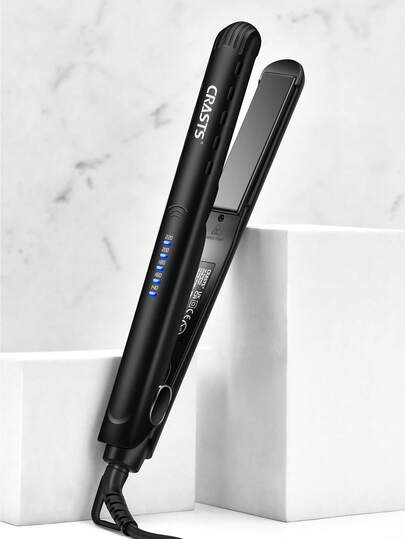  CRASTS 专业多功能直发器和卷发器，用于拉直和卷发的沙龙造型工具，4 种加热设置，适合刘海和美发沙龙使用