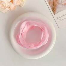 1pc Fashionable Colorful Crinkled Chiffon Data Cable Protector Sleeve With Rhinestones, Compatible With Apple Type-C & Android Cables Nan Charger Accessories Phone Accessories - Multicolor - View 2