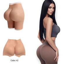 Silicone Pants With Hip Enhancer And Fake Buttocks For Women, Suitable For Waist Circumference Of 25.2 Inches -51.18 Inches, Thickness Of 0.35 Inches