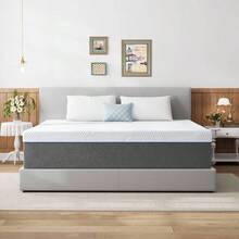 Queen Mattress, 10" Queen Size Mattress Memory Foam Made In USA - 皇后+10英寸 - 查看 1