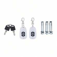 Automatic Parking Lock With Keys, Folding Driveway Security Car Barrier Lock, Remote Control Automatic Parking Barrier Lock With Remote Control Bollard Space Security Lock - Yellow - View 10