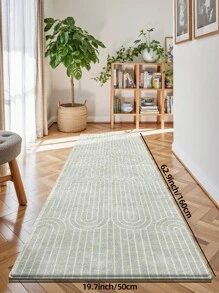 DAJIANG 1件装加厚绒面防滑底舒适地垫，适用于玄关、走廊、厨房等场所，可机洗，易于清洁，家居装饰，玄关装饰，浴室装饰，厨房地毯 - 彩色 - 查看 14