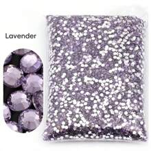 Non Hot Fix Rhinestones 2mm-6mm Silver Bottom Round Resin Flatback Crystal Rhinestone DIY Nail Art Jewelry Garment Decorations