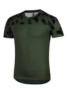 Men's Quick-Dry T-Shirt, Running Fitness Cool Top, Summer New Sports T-Shirt ,Short Sleeved Cycling Jacket