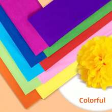10 colores/20 hojas de papel A4 de 180g con textura arrugada, material grueso y creativo para envolver ramos de rosas DIY, decoración de regalos de boda, adecuado para tarjetas de invitación, manualidades y proyectos creativos, tema de fantasía de colores mixtos - 10 hojas/10 colores - Ver 8