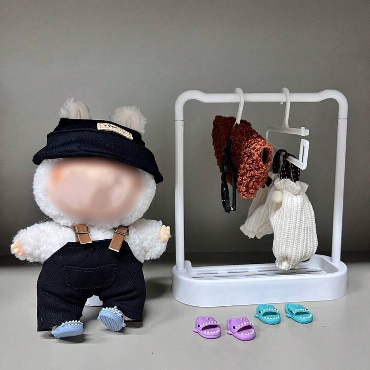 17cm Doll Clothes, Cute Winter Doll Clothes 15cm, Gift For Girls - Multicolor - View 4