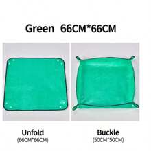 Tapete de plantio de 1 peça, 50cm-100cm, almofada de jardinagem, dobrável, para vaso de flores, transplante de plantas, tapetes à prova d'água