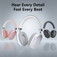 Wireless Bluetooth Headset Outdoor Sports Gaming Wireless Headphones With Mic Noise-Proof Bluetooth Earphones For Home Office Cellphone PC For Phone / Computer / Tablet