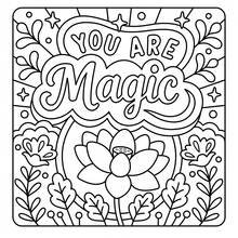 كتاب تلوين [أنيق وإيجابي] من 30 صفحة، كتاب تلوين ملهم ذو موضوعات إيجابية، أنماط أنيقة وأقوال إيجابية، مناسب للطلاب والبالغين، هدايا عيد الميلاد والكريسماس، كتاب تلوين للبالغين والمراهقين