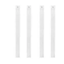 Smart LED Cabinet Lights (4Pack), Motion Sensor, 11.8inch Aluminum Shell, 54 LEDS, Adjust Light Color, Magnetic Install, USB Charging. Suitable For Closet, Cabinet, And Stair Lighting Room Decor. - White/warm - 查看 12