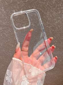 极简透明手机壳,兼容 17 Pro Max/17 Pro/17 Air/17/16 Pro Max/16/16 Pro/16 Plus/11/15/15 Pro/15 Pro Max/12/13/14 Pro Max/XS/XR/11 Pro/11 Pro Max/12 Pro/12 Pro Max/13 Pro/13 Pro Max/7 Plus/14 Pro/14 Pro Max/14 Plus/7 Plus/8 Plus/8/SE2/12 Mini/13 Mini - 透明-鑽飾 - 查看 7