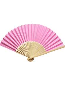 7 Inch Blank Paper Fan Colorful Paper Fan, Blank Folding Fan Painting Fan, Creative DIY Handmade Supplies Coloring, Handmade Materials, Fan For Anime, Fan For Stage, Fan For Wedding, Cooling Fan, Must Have In Summer, Many Colors For You To Choose From! - White - View 26