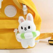 1 pieza Llavero/Colgante de muñeco anillo flotante de peluche con estilo coreano de niño sin hogar, igual que Yongbu - Multicolor - Ver 6