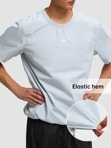 HOTSUIT Men's Short Sleeve Enhanced Sweat-Wicking Sauna Suit, Suitable For Running, Workout, Weight Loss - White - View 5