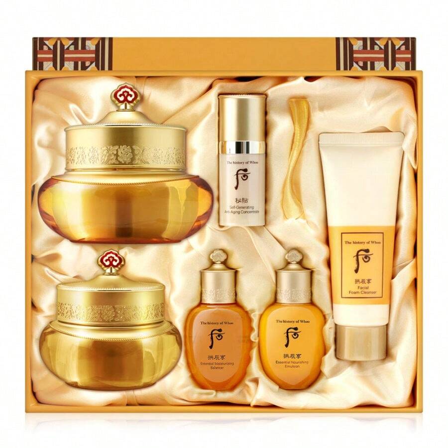 The History of Whoo 50 Ml Special Set For The Future Gongjin Fragrance & Gin Cream {WH5096} - 顏色 - 查看 1